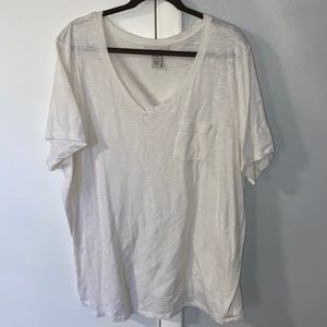 Lightweight Women’s Plus Size 3X White Tee
